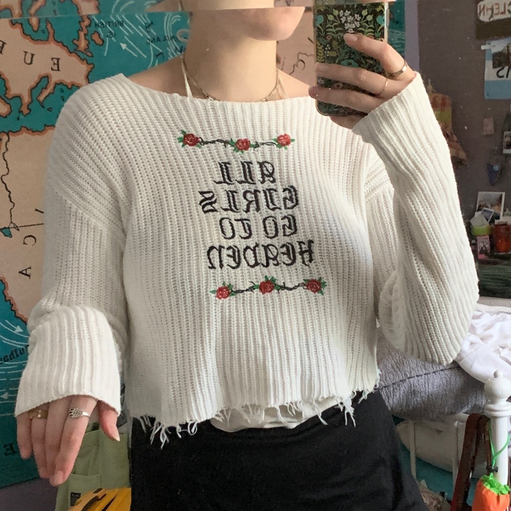 forever 21 girls sweater